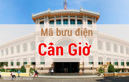 Mã bưu điện Cần Giờ, Hồ Chí Minh