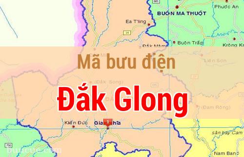 Mã bưu điện Đắk Glong, Đắk Nông