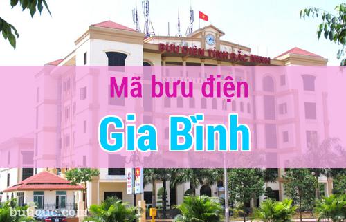 Mã bưu điện Gia Bình, Bắc Ninh